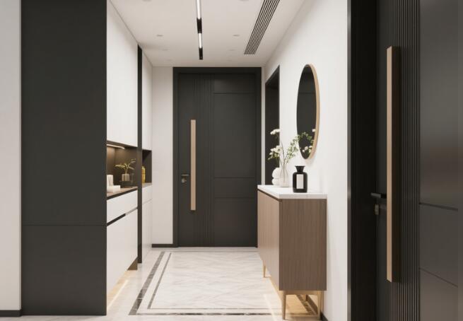 玄關(guān)鞋柜這樣設(shè)計(jì)，收納功能與美觀度雙雙拉滿